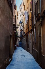 Gasse in Barcelona