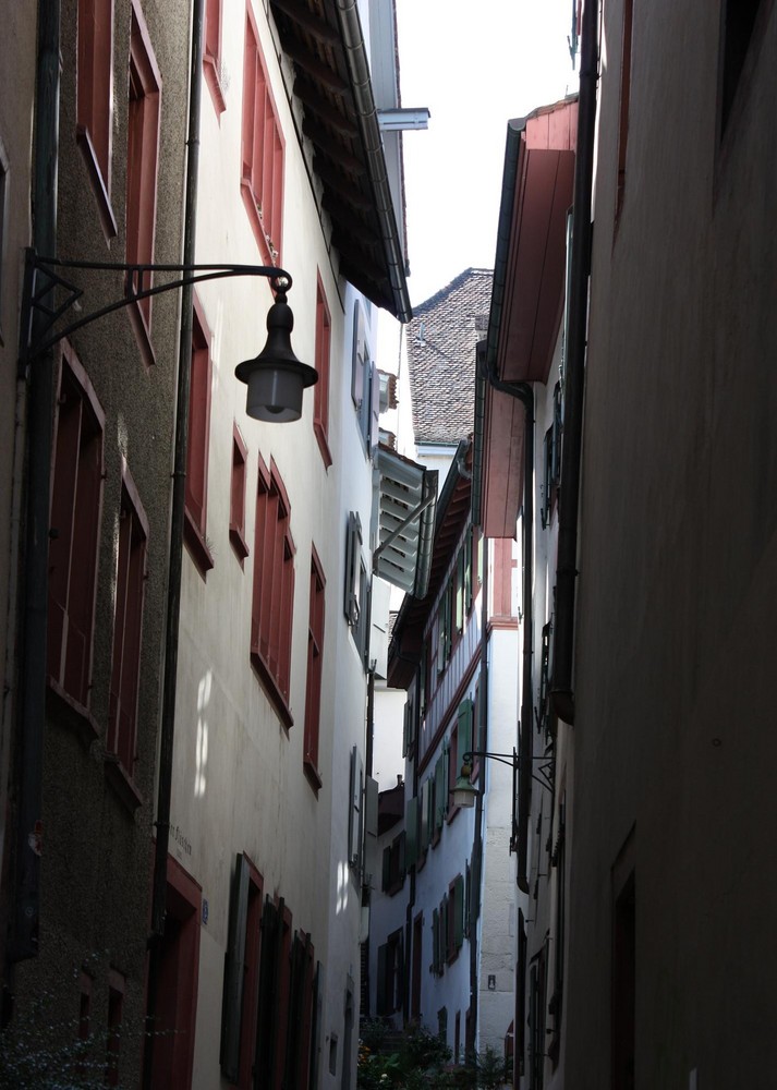 Gasse in Basel