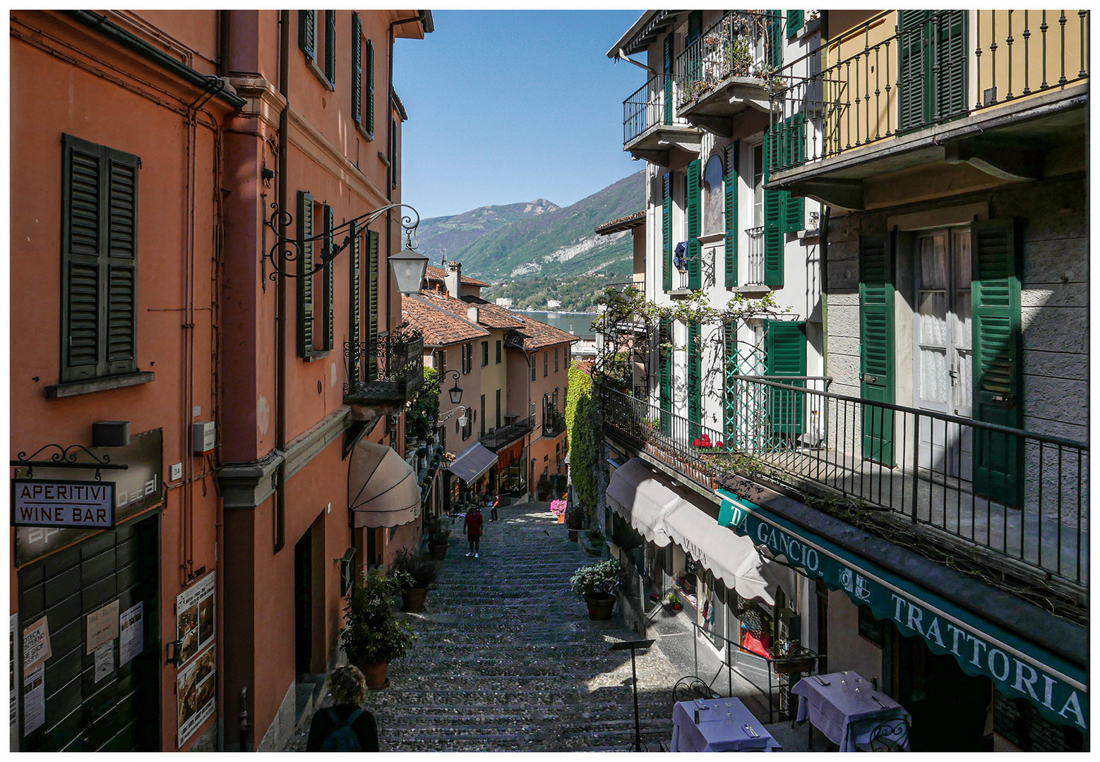 Gasse in Bellaggio