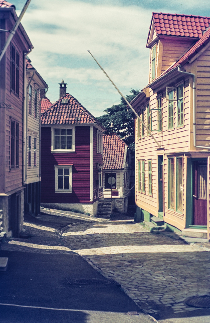 Gasse in Bergen