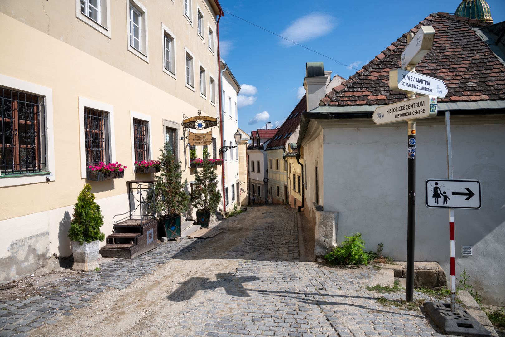 Gasse in Bratislava