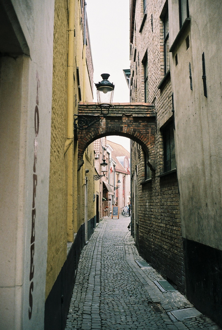 Gasse in Brügge