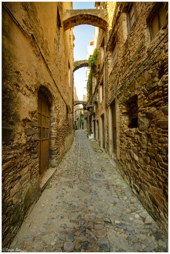 Gasse in Bussana Vecchia