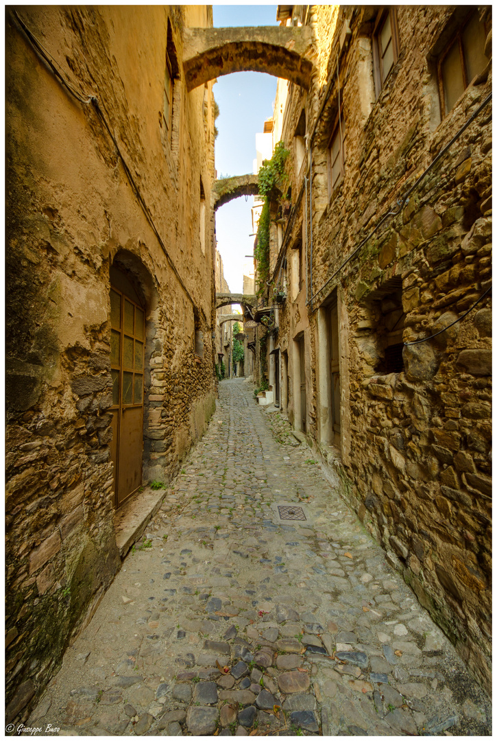 Gasse in Bussana Vecchia