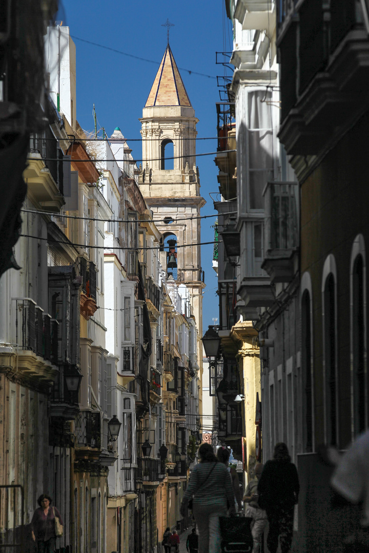 Gasse in Cadiz