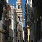 Gasse in Cadiz