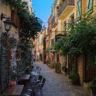 Gasse in Collioure (Südfrankreich) 