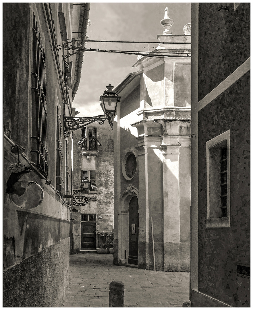 Gasse in Como