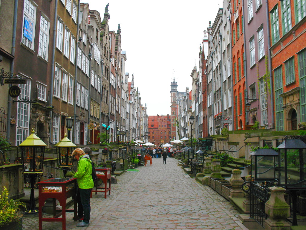 Gasse in Danzig