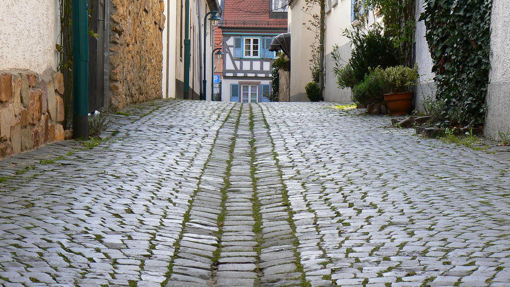 Gasse in der Altstadt - Hochheim am Main