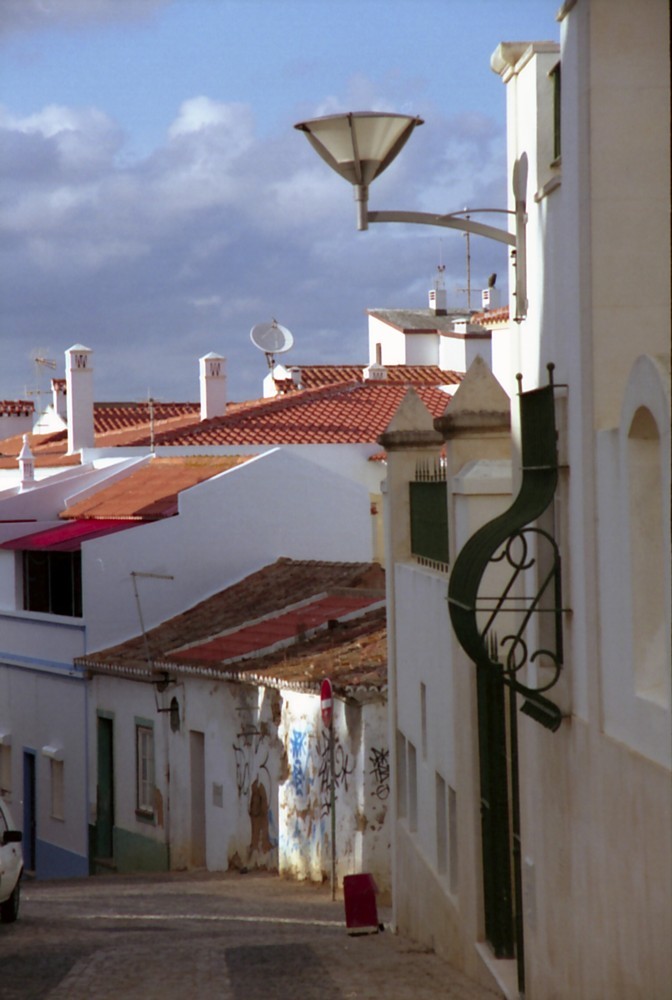 Gasse in der Altstadt von Lagos