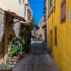 Gasse in der Altstadt von Rhodos