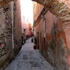 Gasse in der Medina von Marrakech