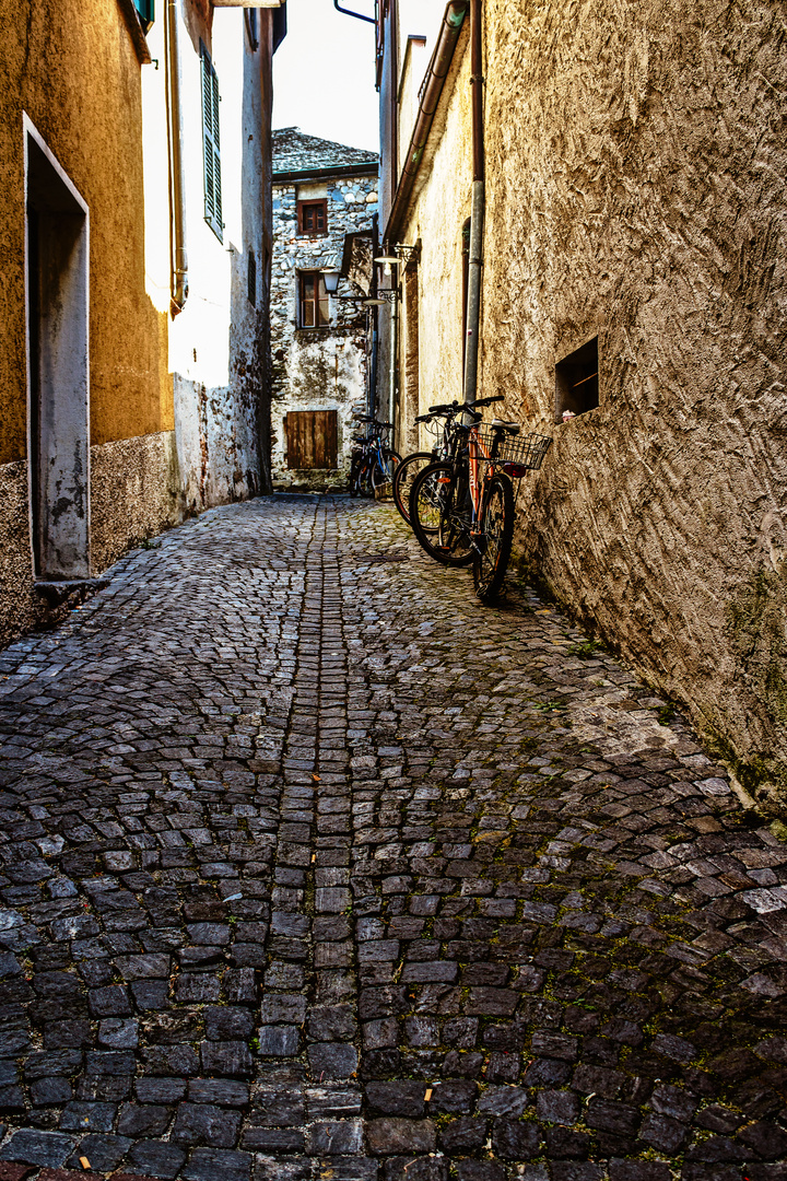 Gasse in der Schweiz