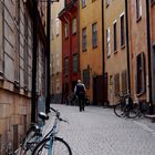 Gasse in der Stockholmer-Altstadt