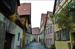 Gasse in Dinkelsbühl