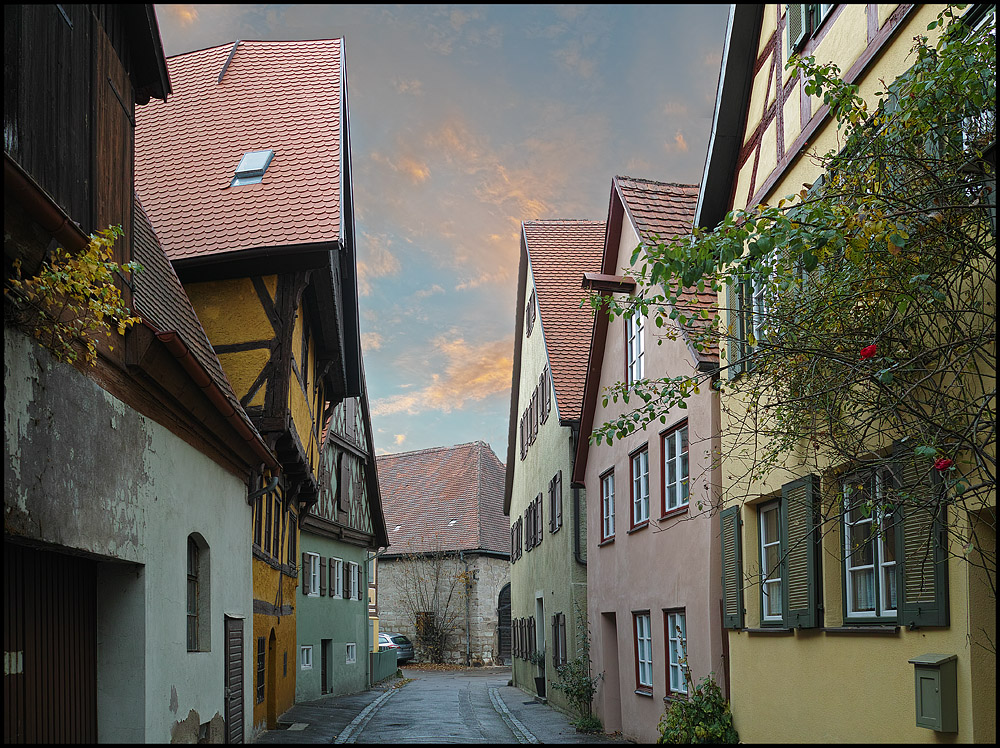 Gasse in Dinkelsbühl II