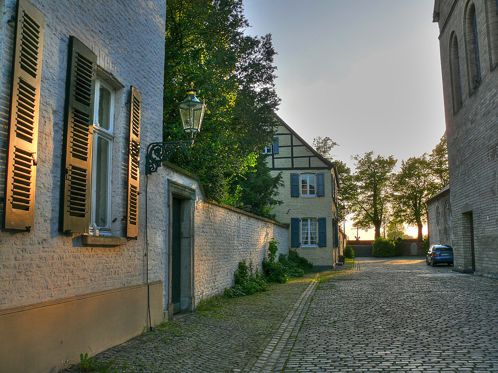 Gasse in Düsseldorf-Kaiserswerth