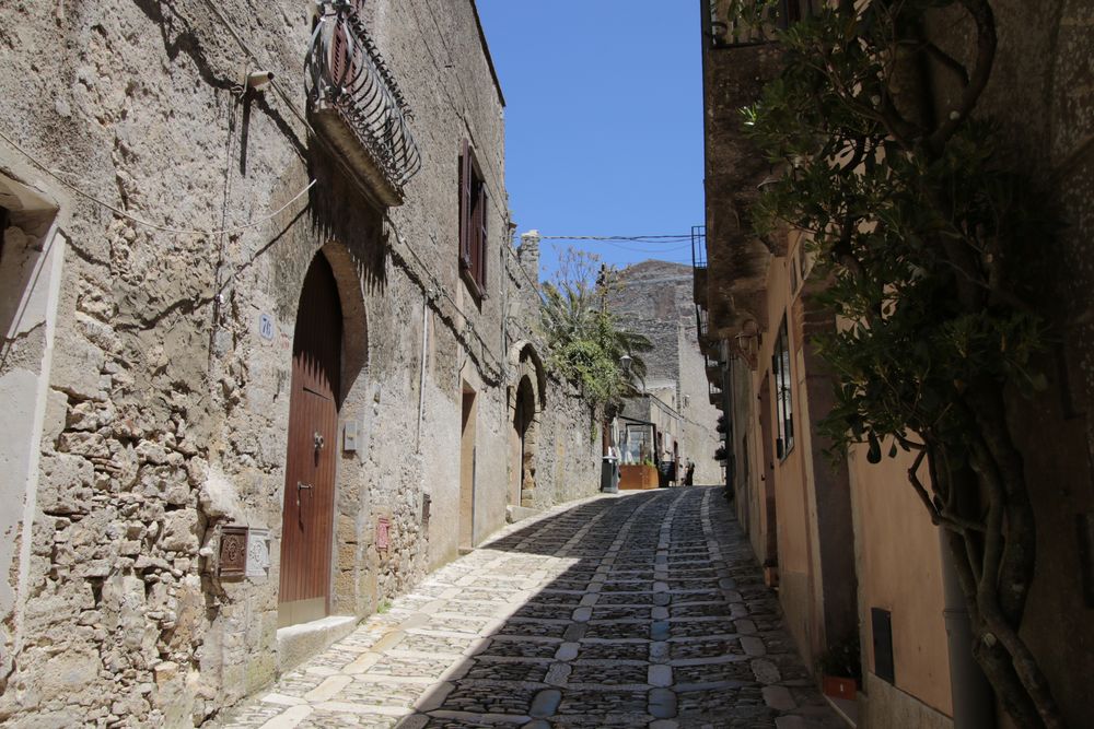 Gasse in Erice