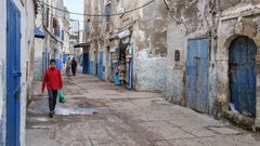 Gasse in Essaouira