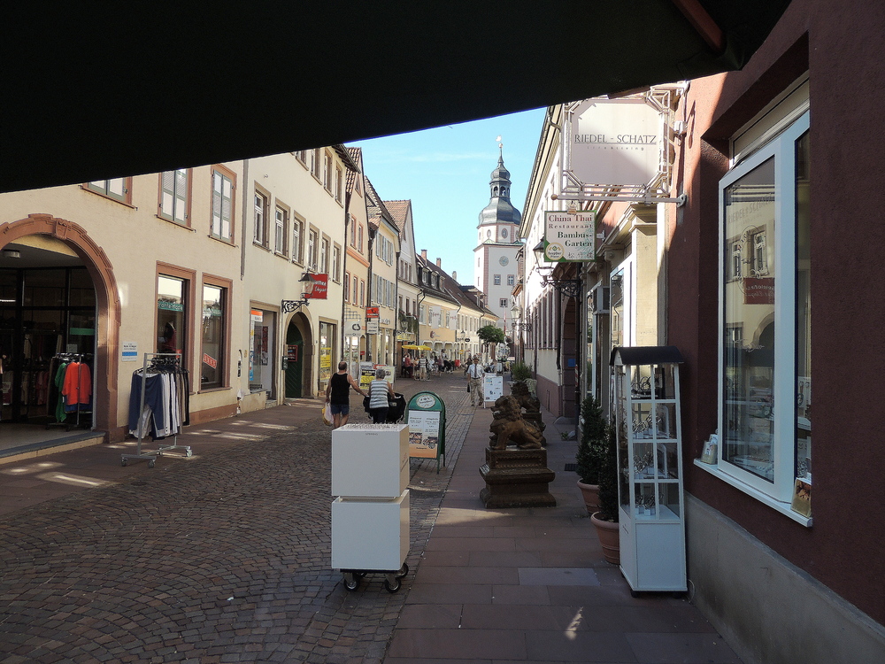 Gasse in Ettlingen