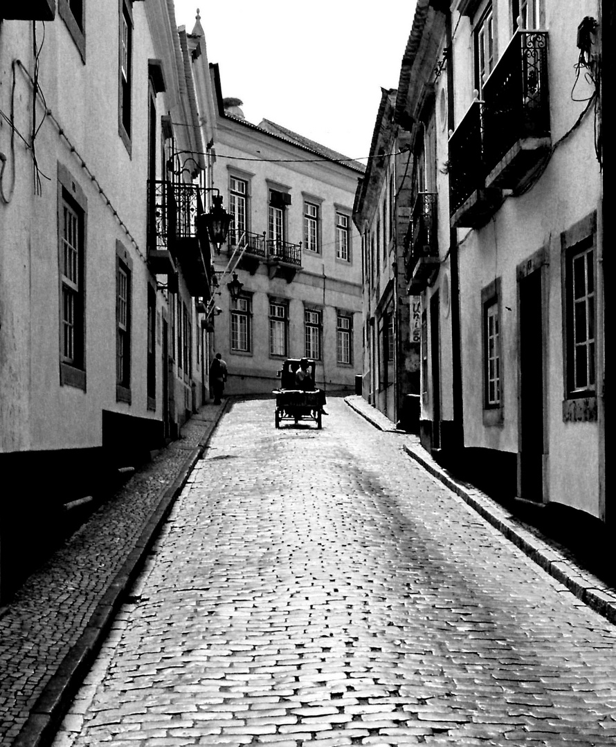 Gasse in Faro Algarve