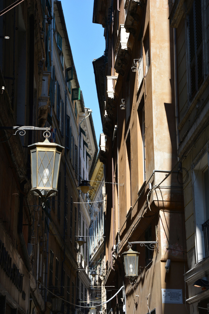 Gasse in Genua