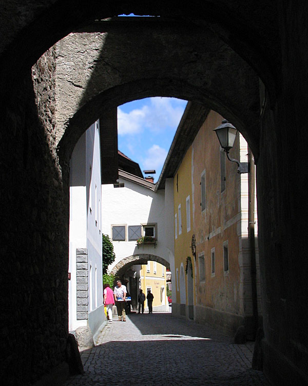 Gasse in Gmuend