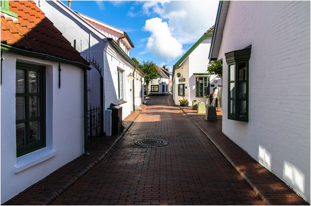 Gasse in Greetsiel