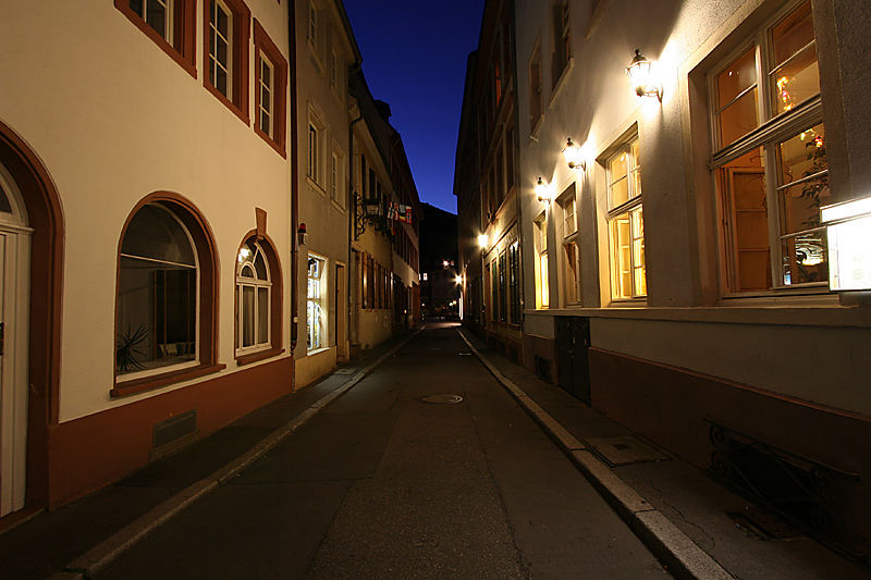 Gasse in Heidelberg