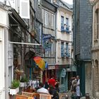 Gasse in Honfleur (Normandie)