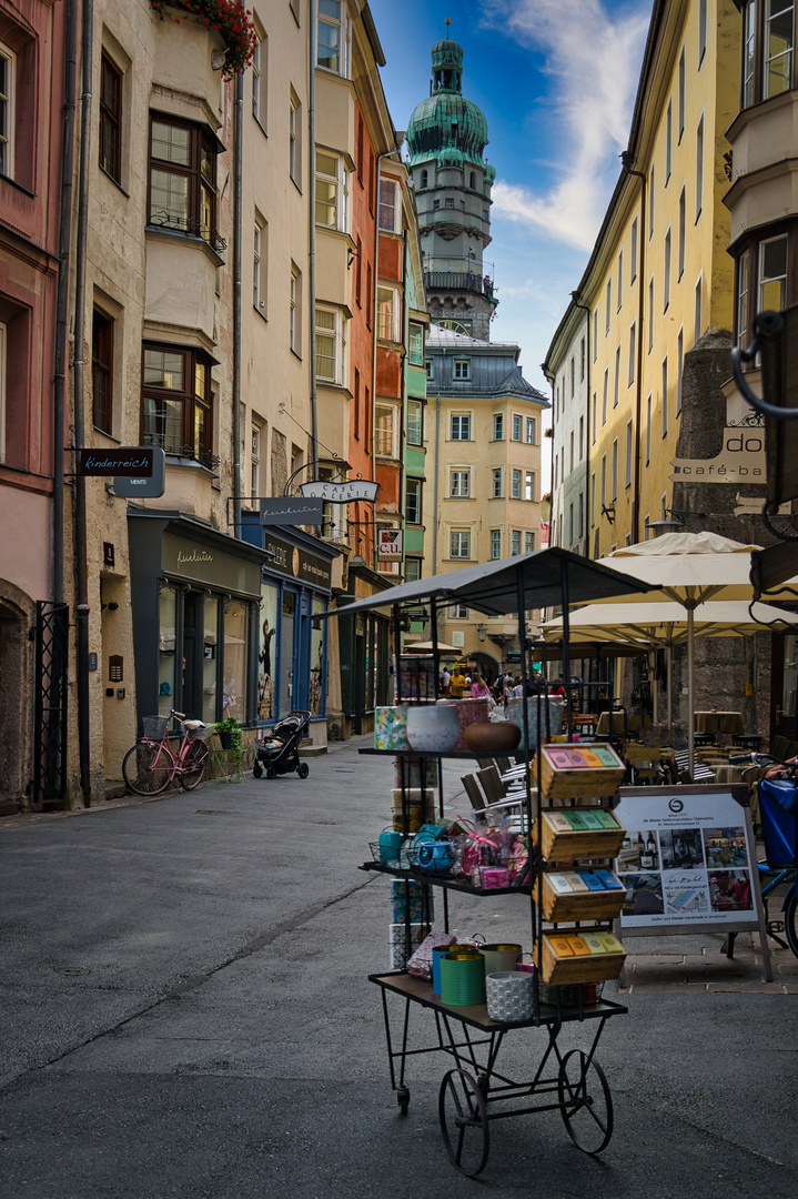 Gasse in Innsbruck