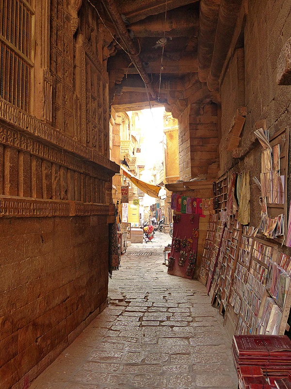 Gasse in Jaisalmer!