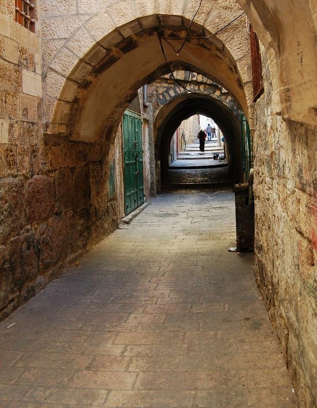 Gasse in Jerusalem