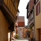 Gasse in Kaysersberg, Elsass