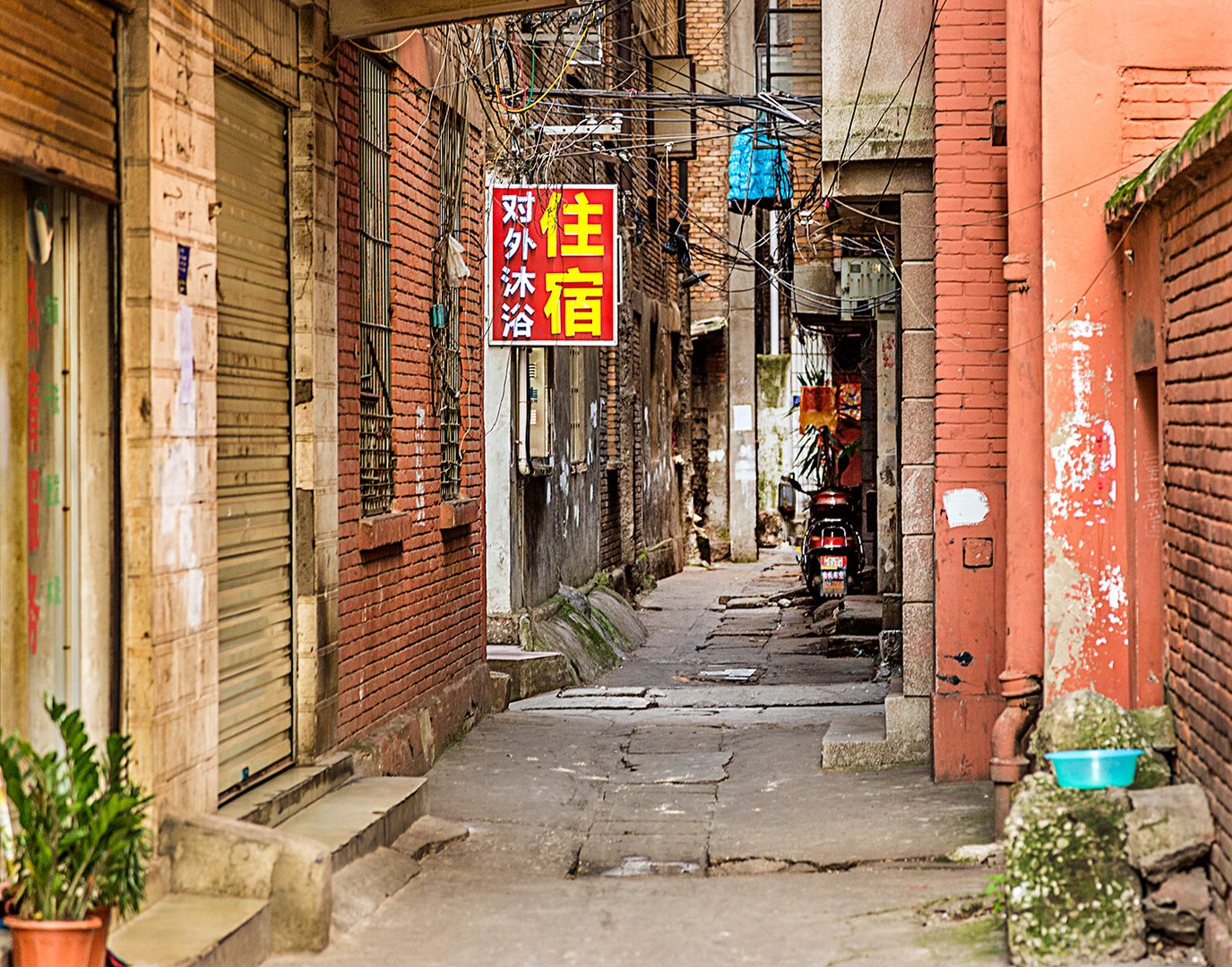 Gasse in Kunming