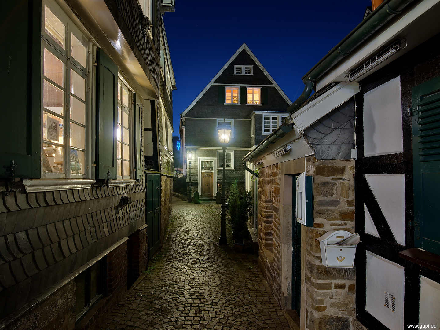 Gasse in Langenberg