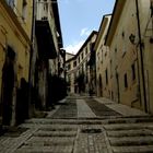 Gasse in L´Aquila