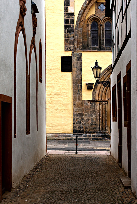 Gasse in Lemgo