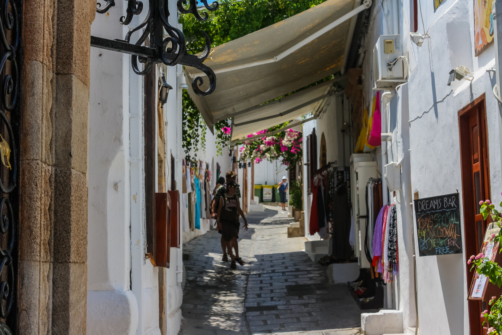 Gasse in Lindos