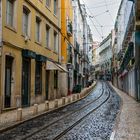 Gasse in Lissabon