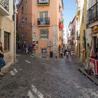 Gasse in Lissabon