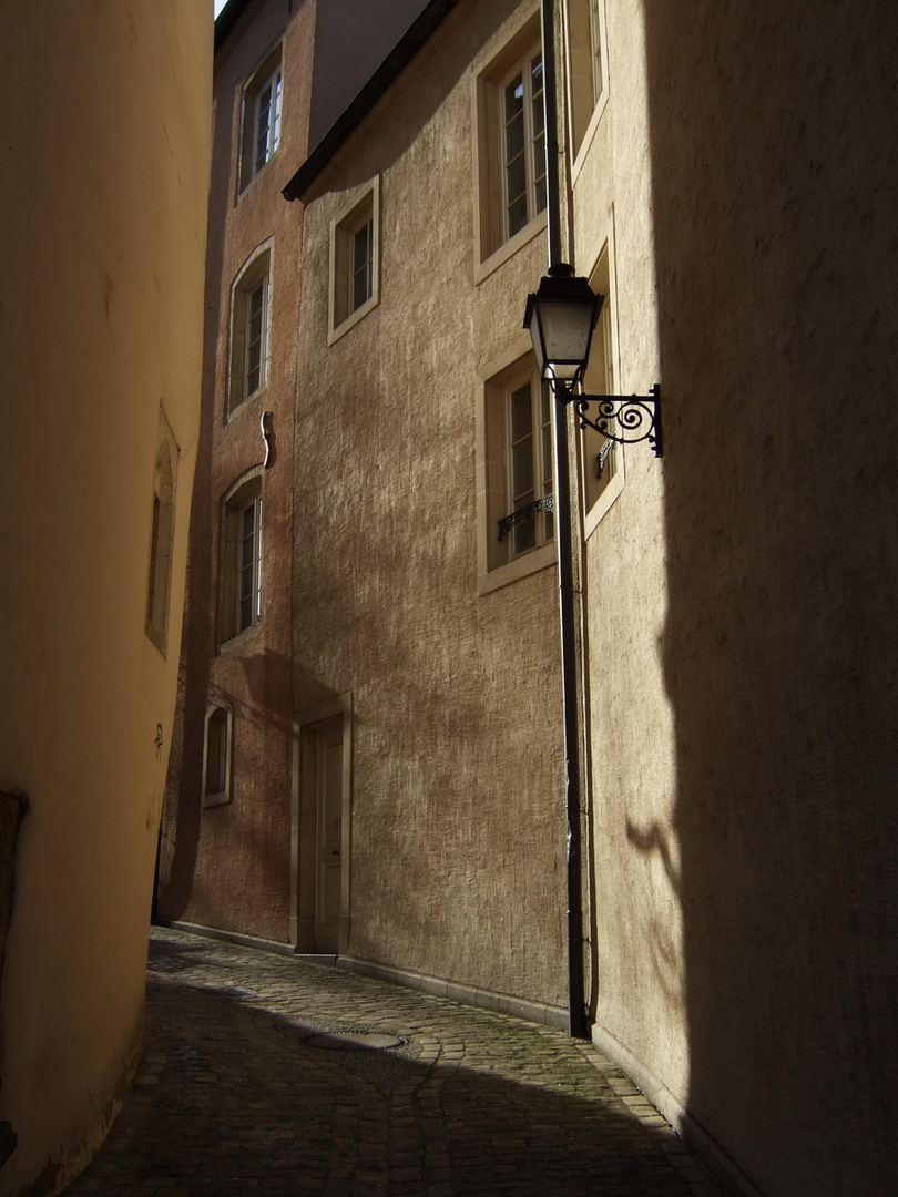 Gasse in Luxembourg