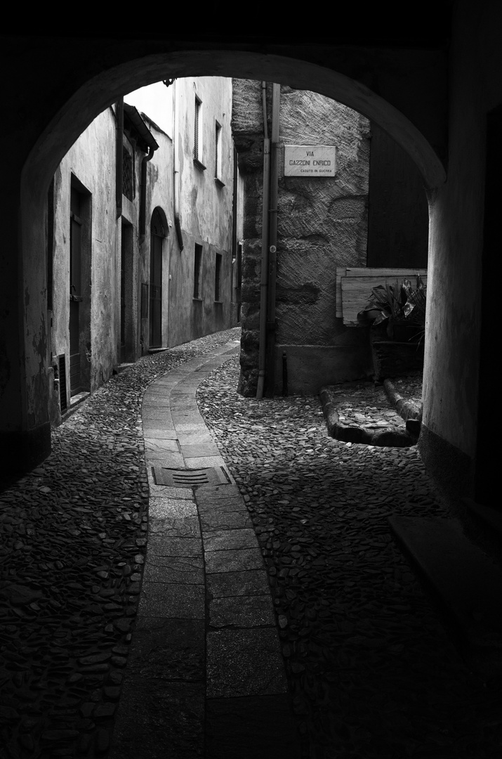 Gasse in Maccagno