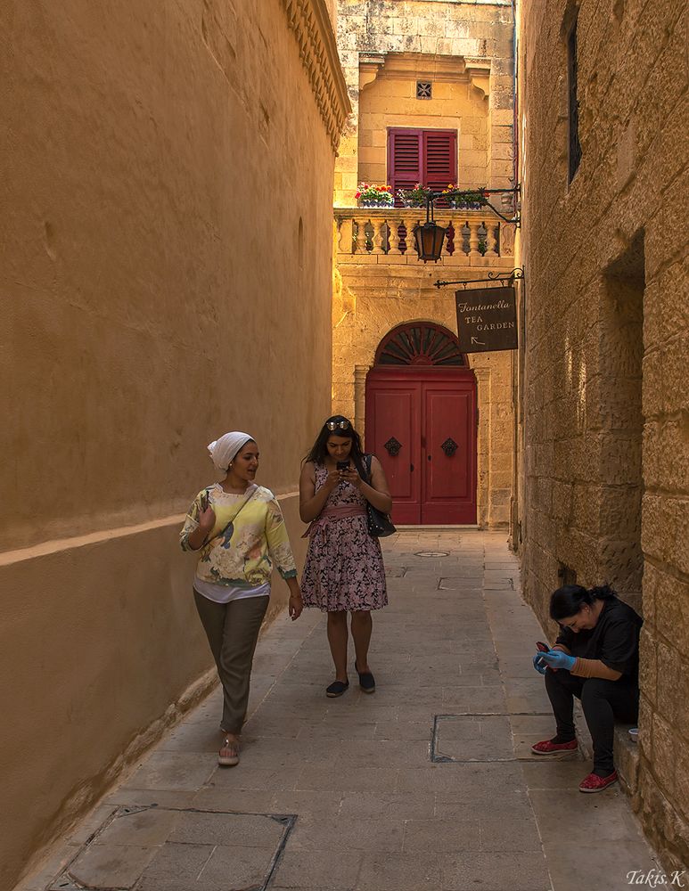 Gasse in Malta