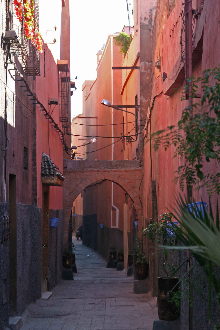 Gasse in Marrakesch