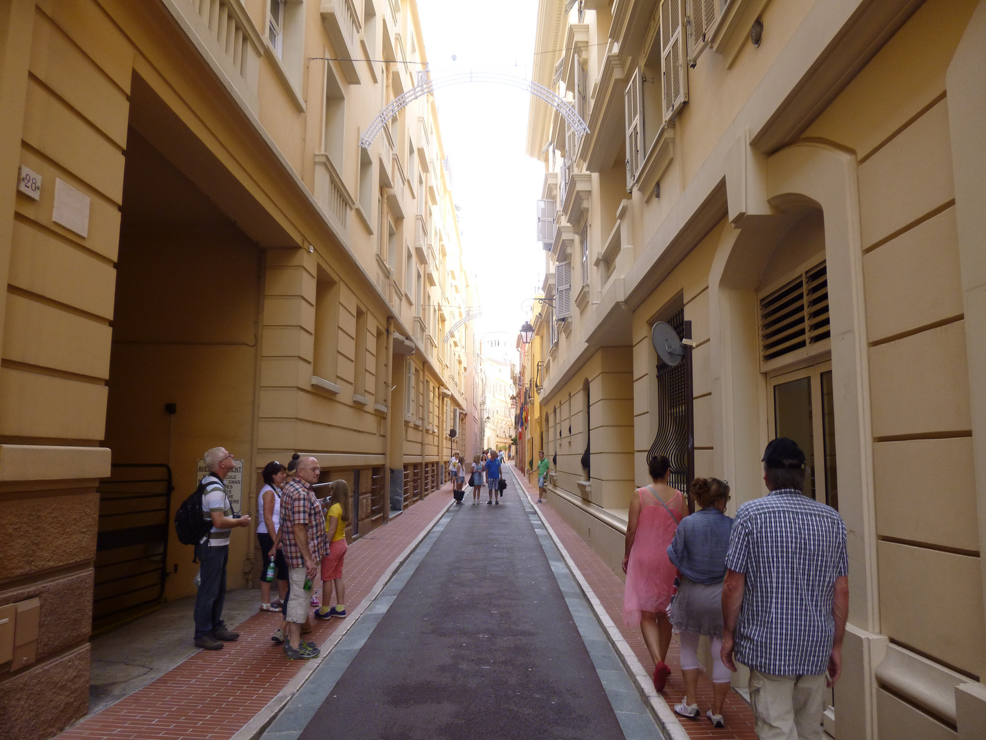 Gasse in Monaco