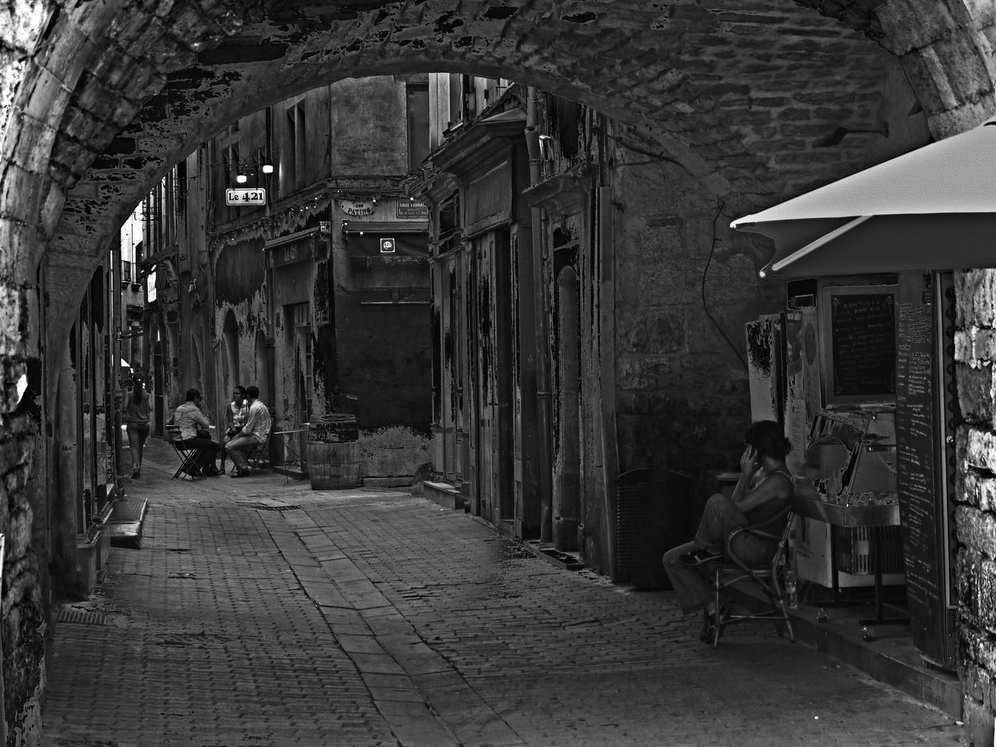 Gasse in Nimes