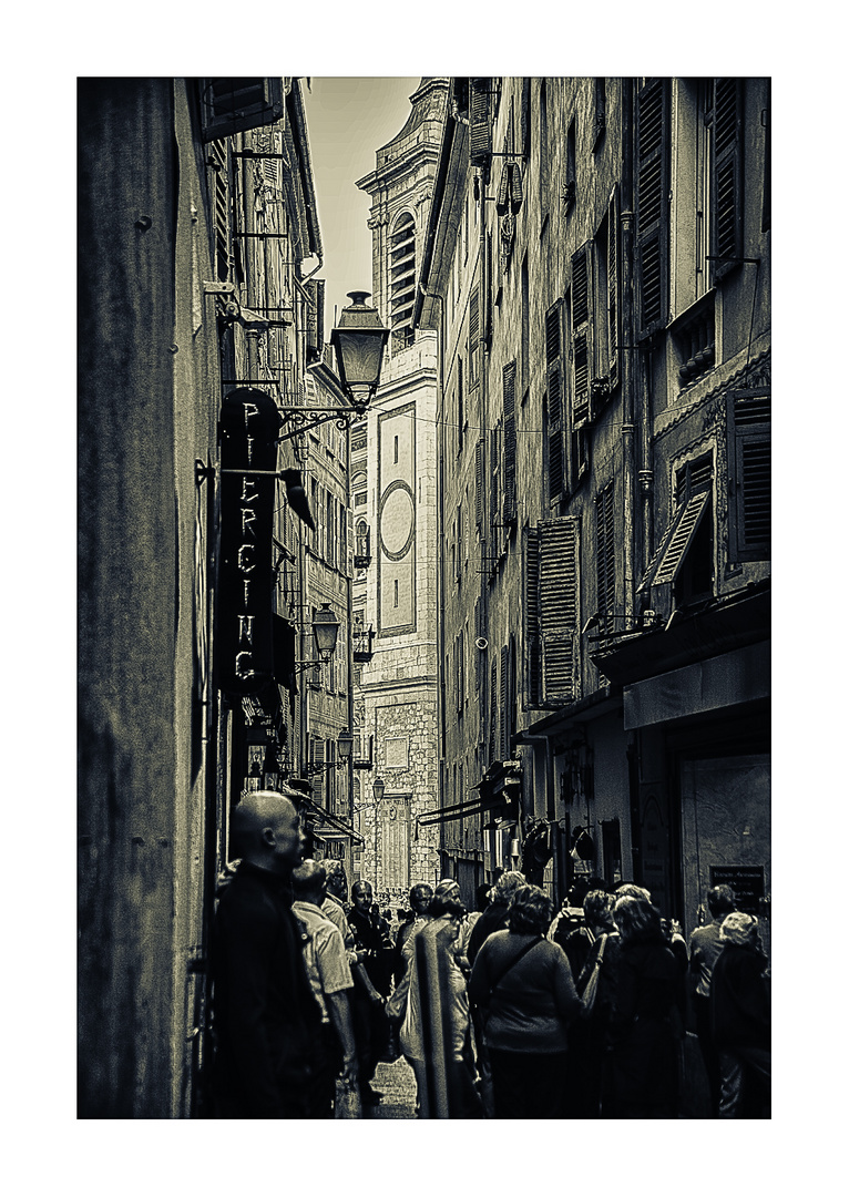 Gasse in Nizza