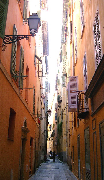 Gasse in Nizza